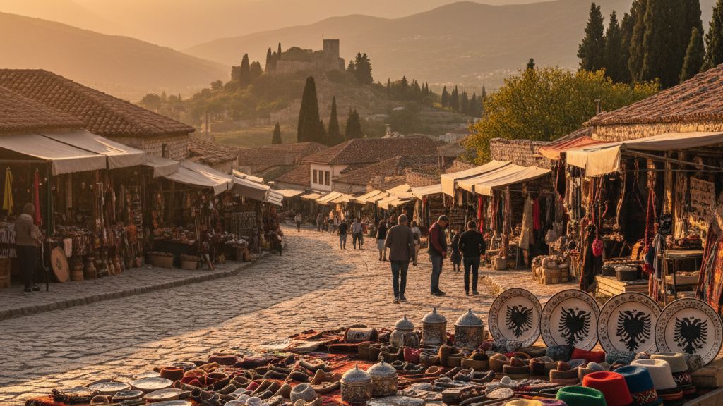 Traditional crafts and artisan markets in Albania