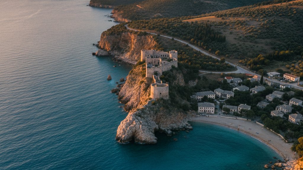Ruinas antiguas de Albania mostrando su larga historia