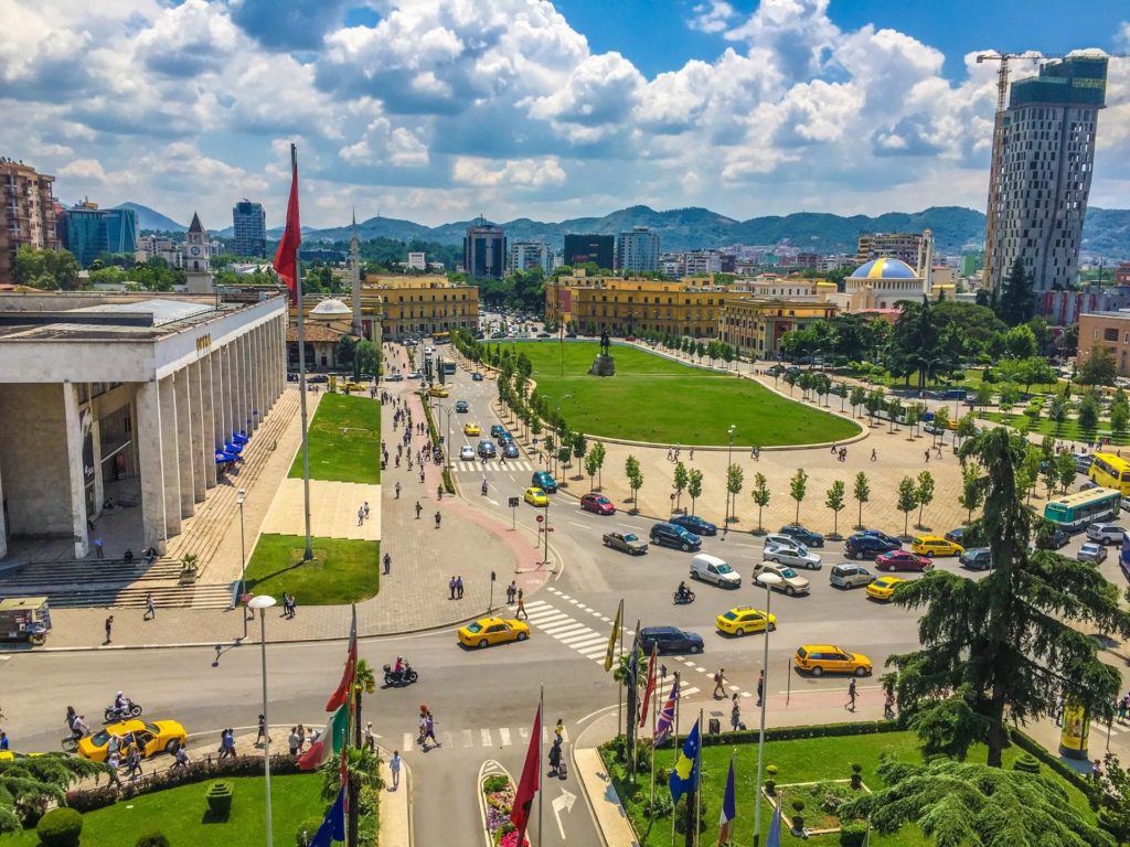 albania capital city